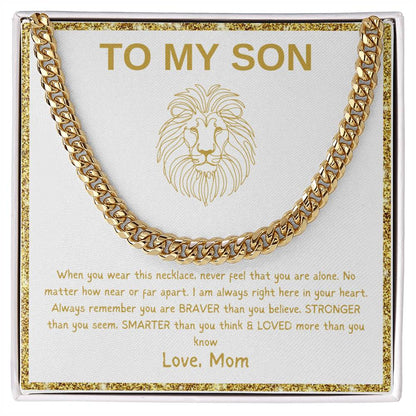 To my son, The Lion