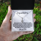 Alluring Beauty Congratulations Necklace