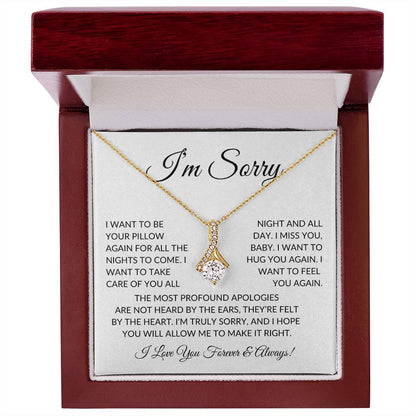 I'm Sorry, Forever and Always!