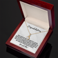 Alluring Beauty Congratulations Necklace