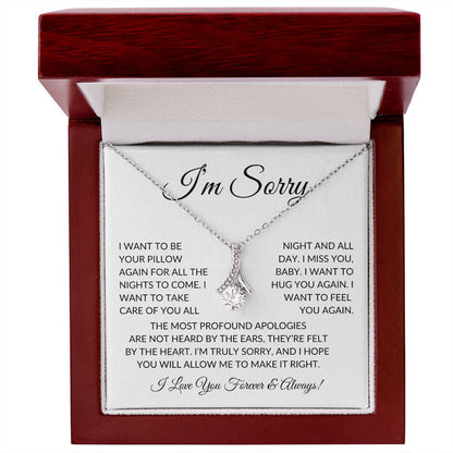 I'm Sorry, Forever and Always!