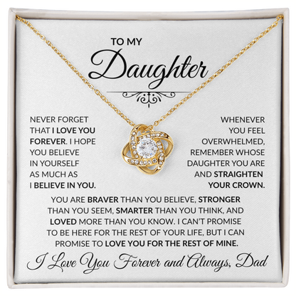 Love Knot Necklace. A Gift She'll Treasure Forever 💖
