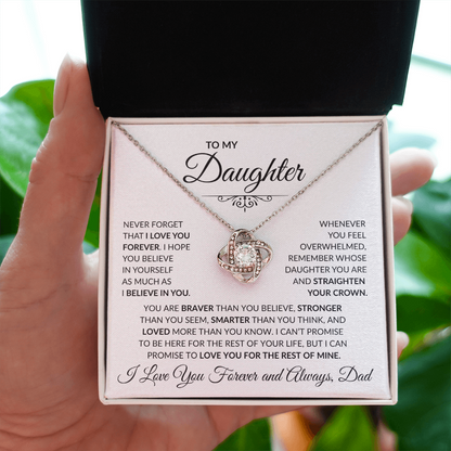 Love Knot Necklace. A Gift She'll Treasure Forever 💖