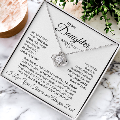 Love Knot Necklace. A Gift She'll Treasure Forever 💖