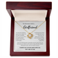 Girlfriend Heart Pendant Necklace Romantic Valentine Gift For Her.