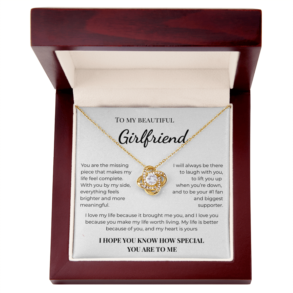 Girlfriend Heart Pendant Necklace Romantic Valentine Gift For Her.