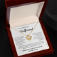 Girlfriend Heart Pendant Necklace Romantic Valentine Gift For Her.