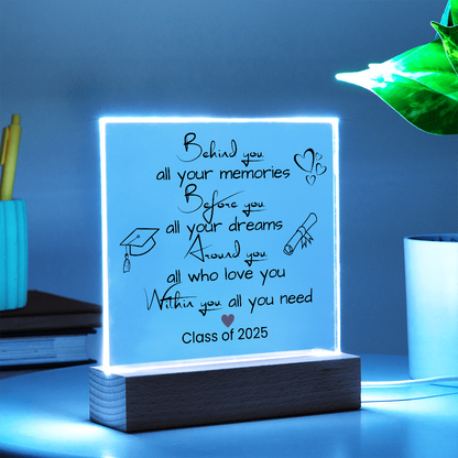 Class of 2025 Graduation Acrylic