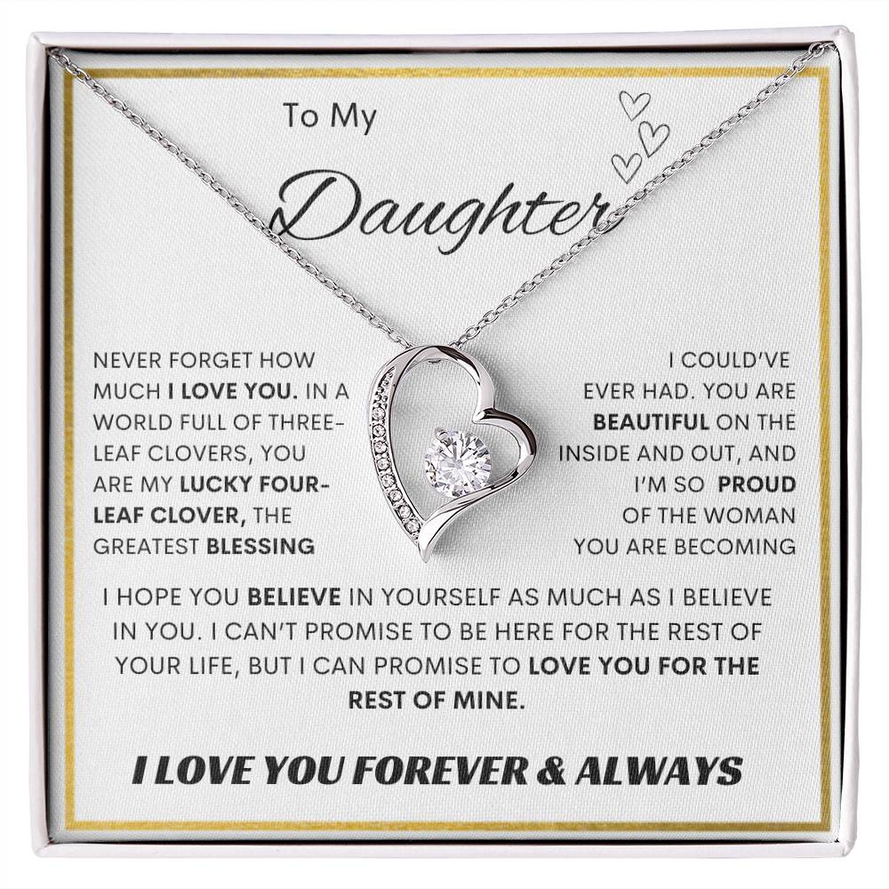 Golden Border To My Daughter