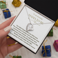 To An Amazing Mama To Be Forever Love Necklace