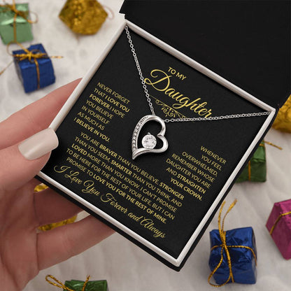 Forever Love Necklace. A Gift She'll Treasure Forever 💖