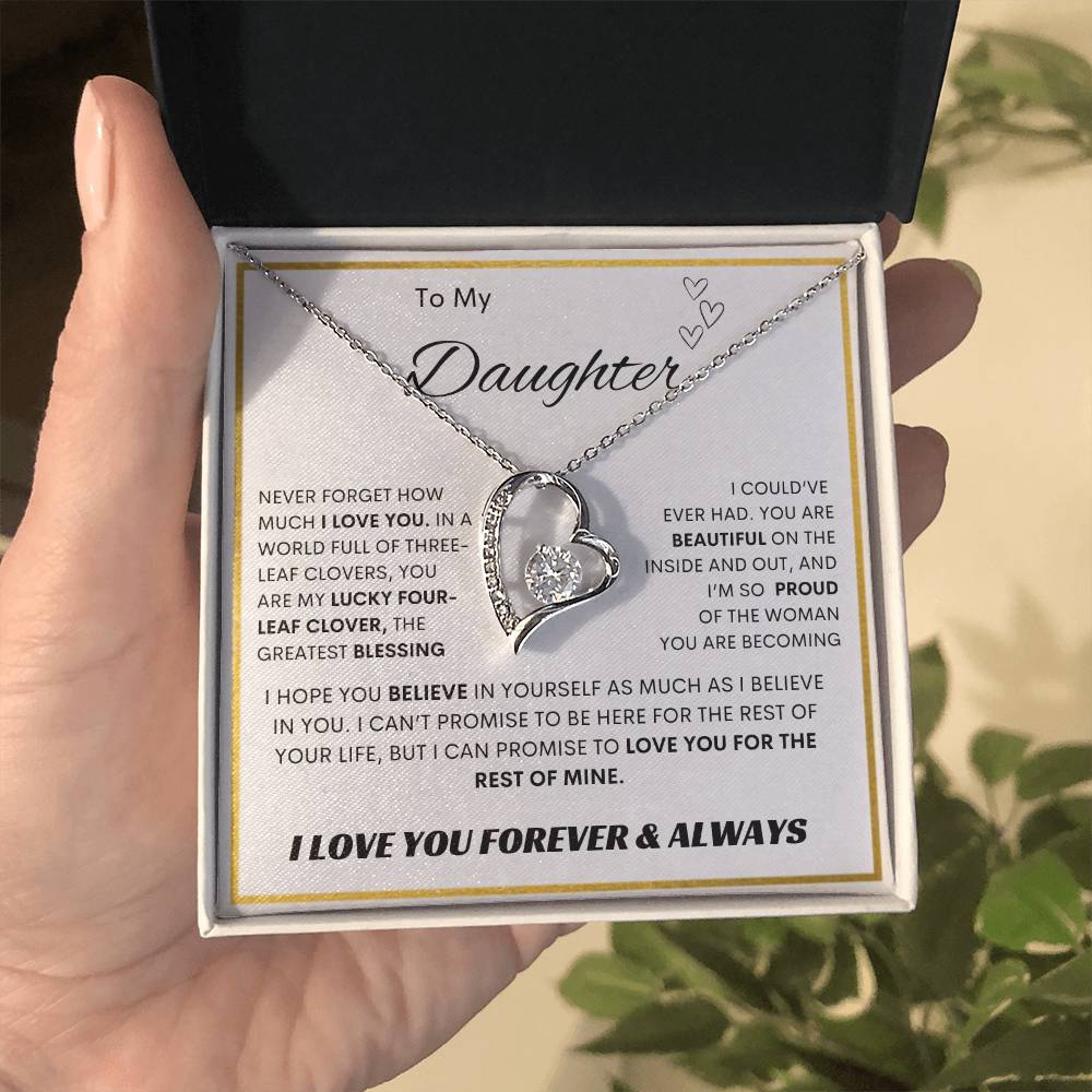 Golden Border To My Daughter