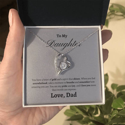 To My Daughter, heart of gold