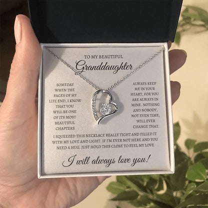 To my beautiful Granddaughter