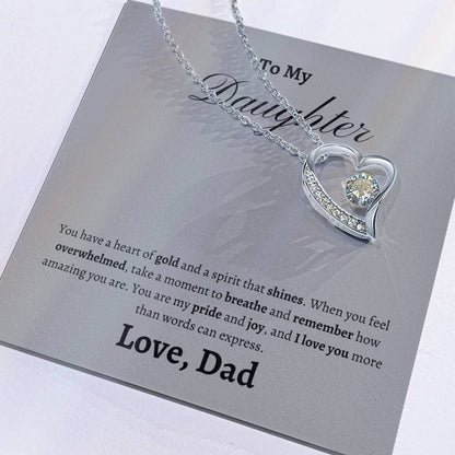 To My Daughter, heart of gold