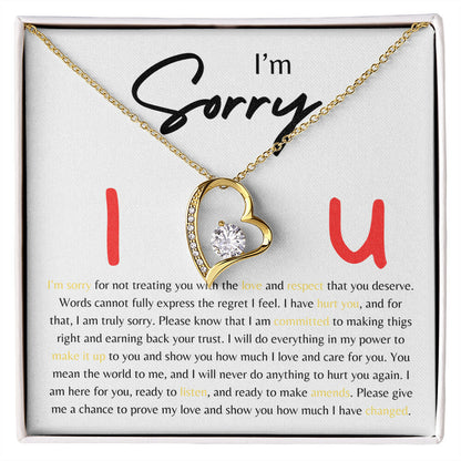I'm Sorry, I love you