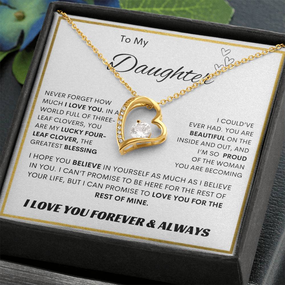 Golden Border To My Daughter