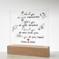 Class of 2025 Graduation Acrylic
