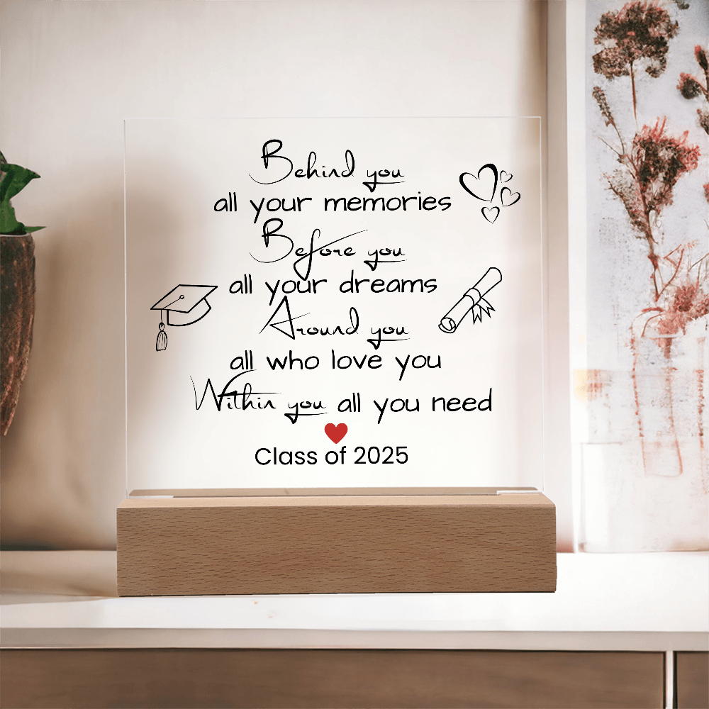 Class of 2025 Graduation Acrylic