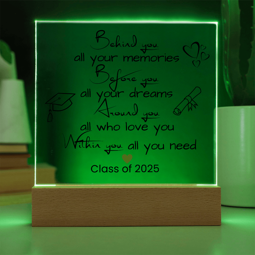Class of 2025 Graduation Acrylic