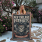 New England Patriots Woven Blanket | Skull Patriot & Crossed Hatchets | Super Bowl Champs