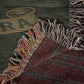 Green Bay Packers Woven Blanket | Frozen Tundra Lambeau Skull Football Throw | Super Bowl Champs