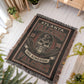 Atlanta Football Woven Blanket – Falcons “The Kingdom” Vintage Skull Design (1966)