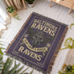 Baltimore Ravens Woven Blanket | Winged Skull Raven Football Throw | Super Bowl Champs
