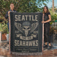 Seattle Seahawks Super Bowl LX Champions Woven Blanket