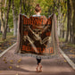 Cleveland Browns Woven Blanket | Dawg Pound Skull Football Throw | Believeland Edition