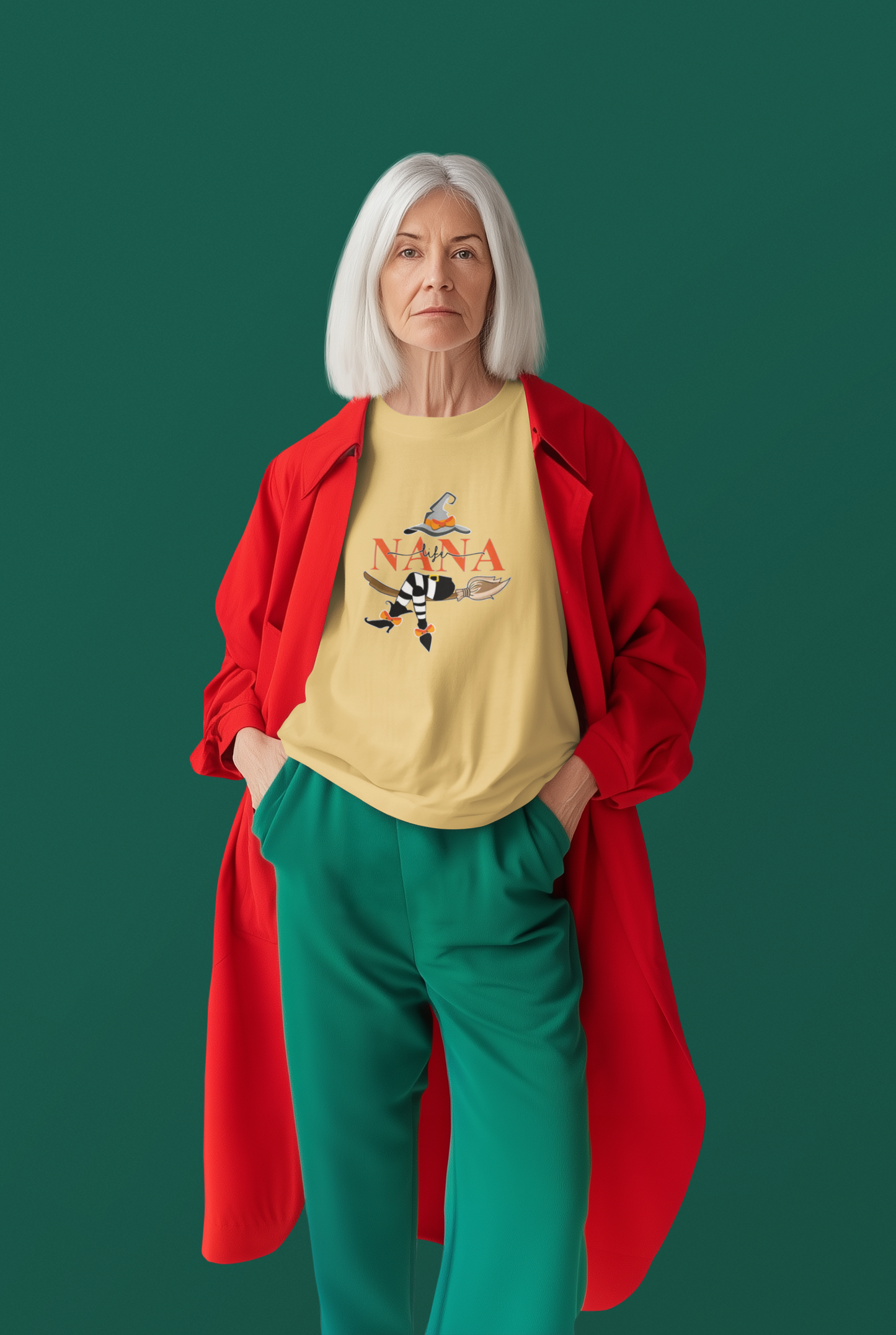 Nana Life Halloween Sweatshirt – Witchy Cozy Vibes
